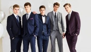 Men's suits for prom: types and choices