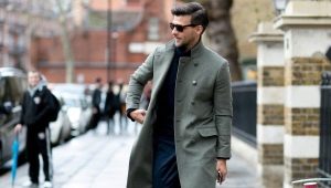 Men's french coats: features, choices and images