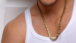 Choosing a gold men's chain around the neck