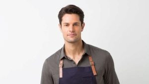 Men's aprons: types, design and selection