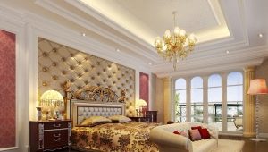 All about plasterboard ceilings in the bedroom