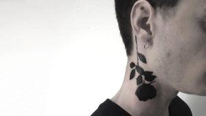 Επιλογές για ανδρικά τατουάζ στο πλάι του λαιμού