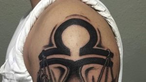 All about the Libra tattoo for men