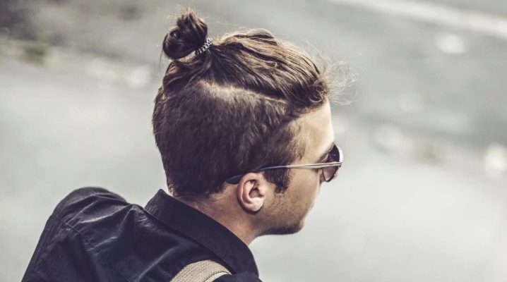 Types of men's hairstyle Topknot (top knot)