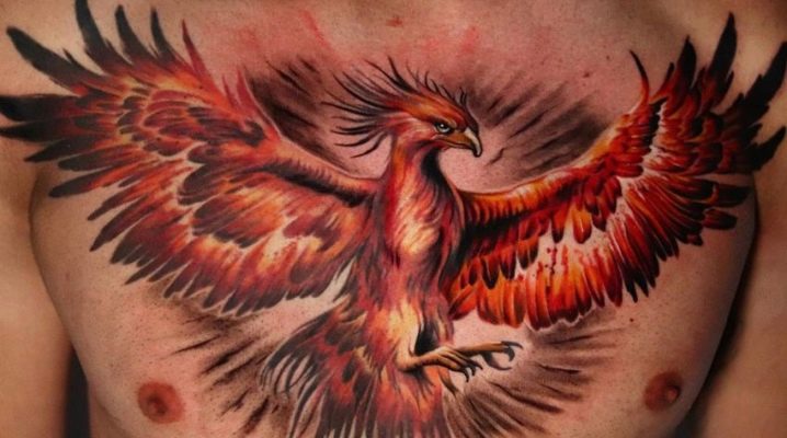 Све о тетоважи феникса за мушкарце