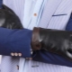 Men's leather gloves: types and features of choice