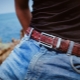 Men's belts: types, colors and secrets of choice