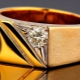 Men's gold rings with diamonds: how to choose and wear?