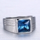 Men's rings with topaz: characteristics and choice
