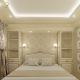 Bedroom in beige tones