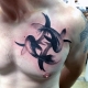 Review of male tattoos with the zodiac sign Pisces